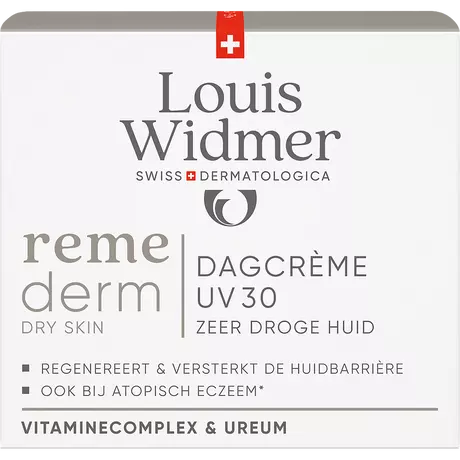 Louis Widmer Remederm Dagcrème UV 30 Licht Geparfumeerd 50 ML
