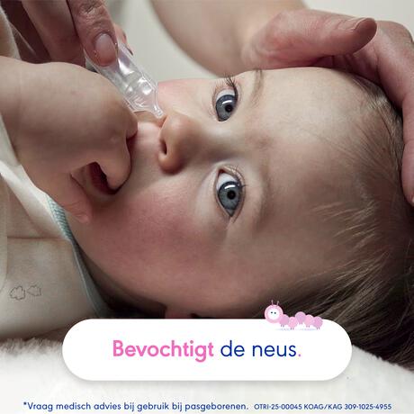 OtriCare Baby Monodose Zoutoplossing bij een Verstopte Neus 18 x 5 ML