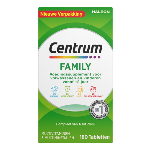 Centrum Family Multivitaminen Tabletten 180 stuks