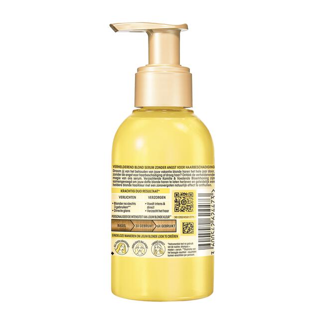 Garnier Loving Blends Sun-Kissed Chamomile & Bloemenhoning Lightening Elixir 120 ML