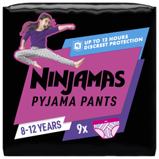 Ninjamas Pants Luierbroekjes Meisje Maat 8 8-12 Jaar 9 Stuks