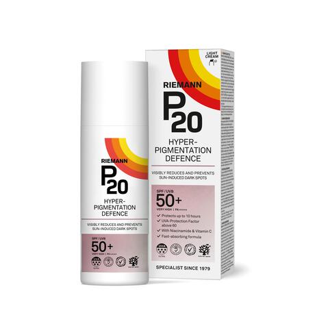 P20 Hyperpigmentation Defence Zonnebrand Gezicht SPF 50+ 50 ML
