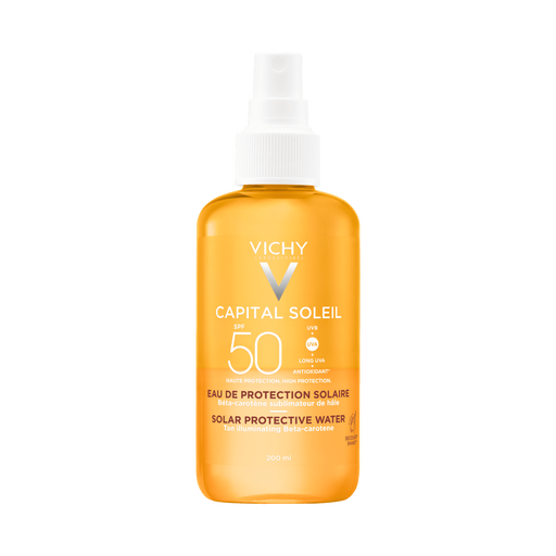 Vichy Capital Soleil Zonbeschermend Water Bruine Teint SPF50 200 ML