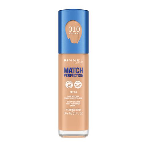 Rimmel Match Perfection Foundation 010C Rose Ivory 30 Ml