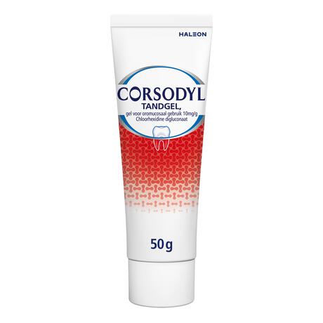 Corsodyl Tandgel 1% 50 gram