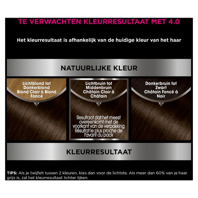 Garnier Olia Permanente Haarverf 4.0 Bruin