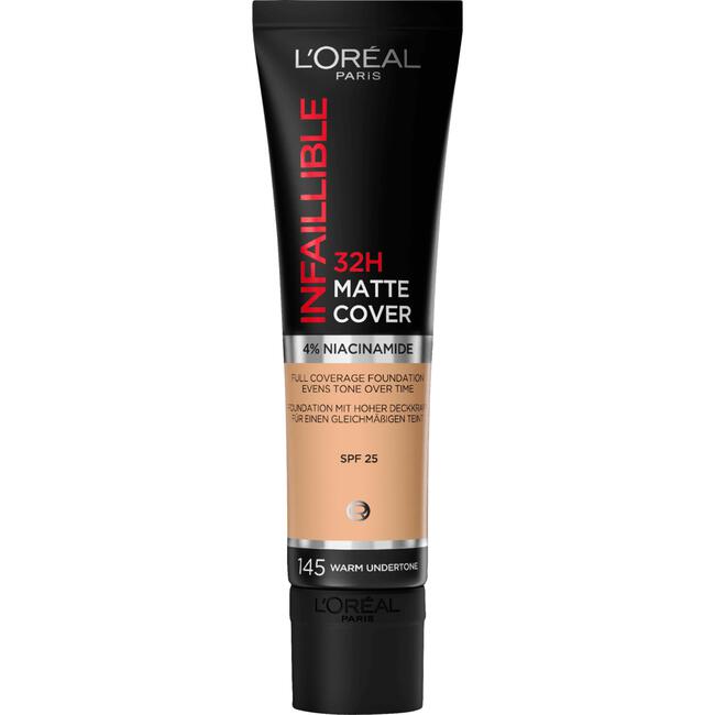 L'Oréal Paris Infaillible 32H Matte Foundation 145 Beige Rosé SPF25