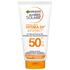 Garnier Ambre Solaire Hydra 24H Protect Lotion Zonnebrandcrème SPF50 50 ML Reisformaat Waterresistent