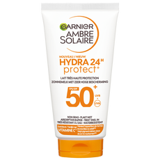 Garnier Ambre Solaire Hydra 24H Protect Lotion Zonnebrandcrème SPF50 50 ML Reisformaat Waterresistent