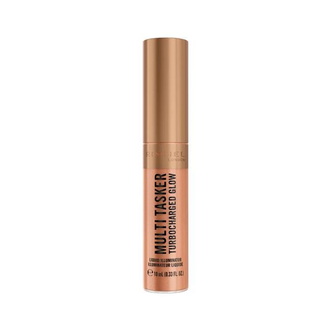 Rimmel London Multi Tasker Turbocharged Glow Liquid Illuminator Bronzer - Brons - 007 Spilling the tea