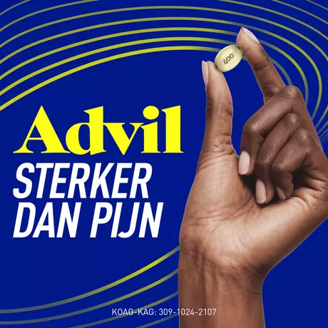 Advil Reliva Forte Liquid-Caps 400 MG Ibuprofen voor Pijn en Koorts 20 stuks