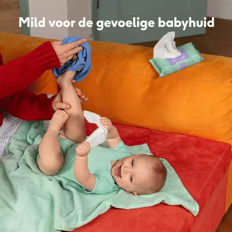 Naïf Plasticvrije Lotion Billendoekjes 8x54 stuks