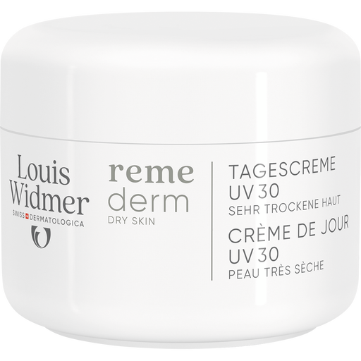 Louis Widmer Remederm Dagcrème UV SPF30 Zonder Parfum 50 ML