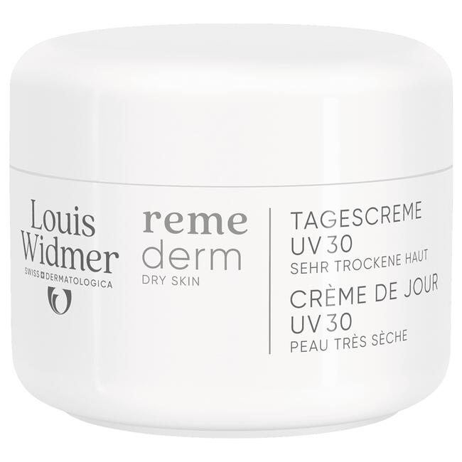 Louis Widmer Remederm Dagcrème UV SPF 30 Zonder Parfum 50 ML