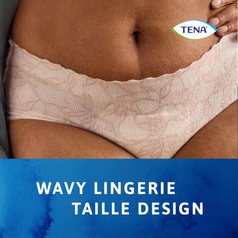 TENA Silhouette Plus Low Waist Wegwerpbroekjes Wit M 12 stuks