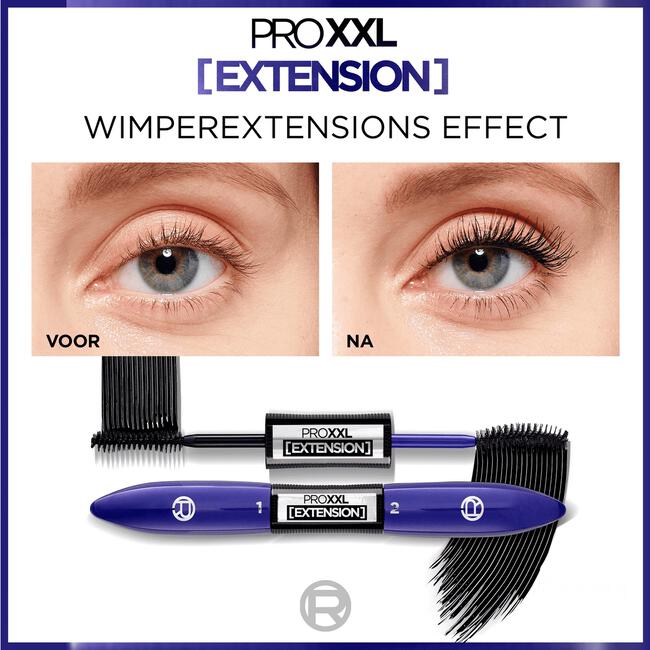 L'Oréal Paris PRO XXL Extension Mascara Zwart