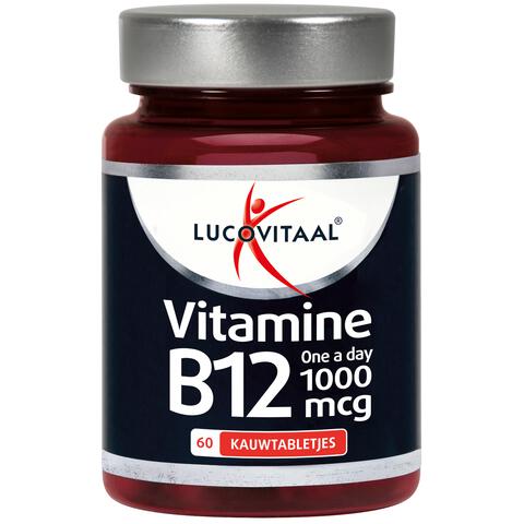 Lucovitaal Vitamine B12 1000 MCG 60 Kauwtabletjes Kersensmaak