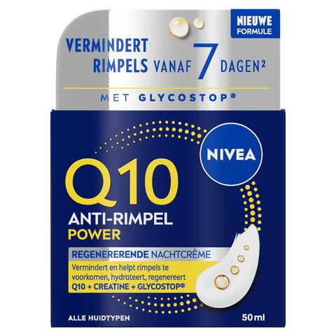NIVEA Q10 Power Anti-Rimpel Nachtcrème 50 ML