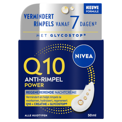 NIVEA Q10 Power Anti-Rimpel Nachtcrème 50 ML