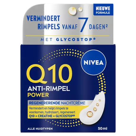 NIVEA Q10 Power Anti-Rimpel Nachtcrème 50 ML