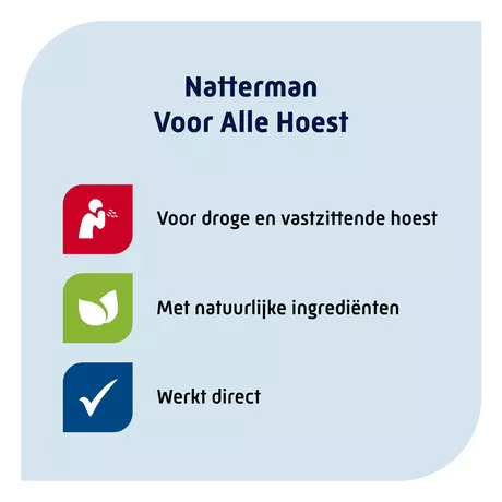 Natterman Voor Alle Hoest Hoestsiroop 180 ML