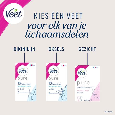 Veet Ontharingscreme Gevoelige Huid Minima 100 ML
