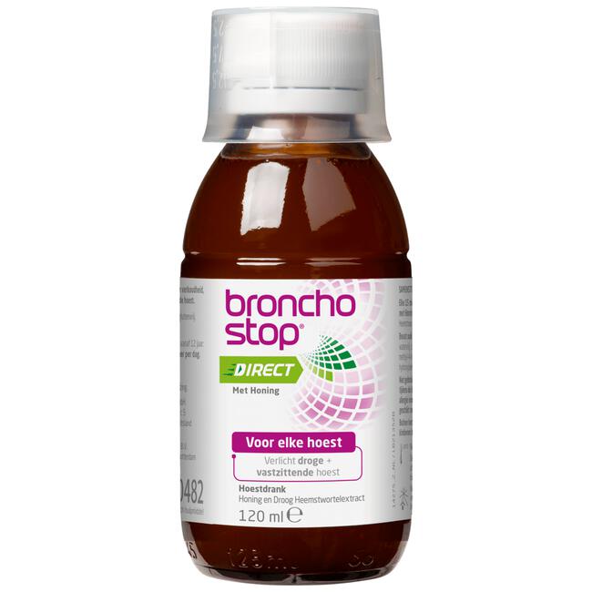 Bronchostop Direct Hoestdrank met Honing 120 ML
