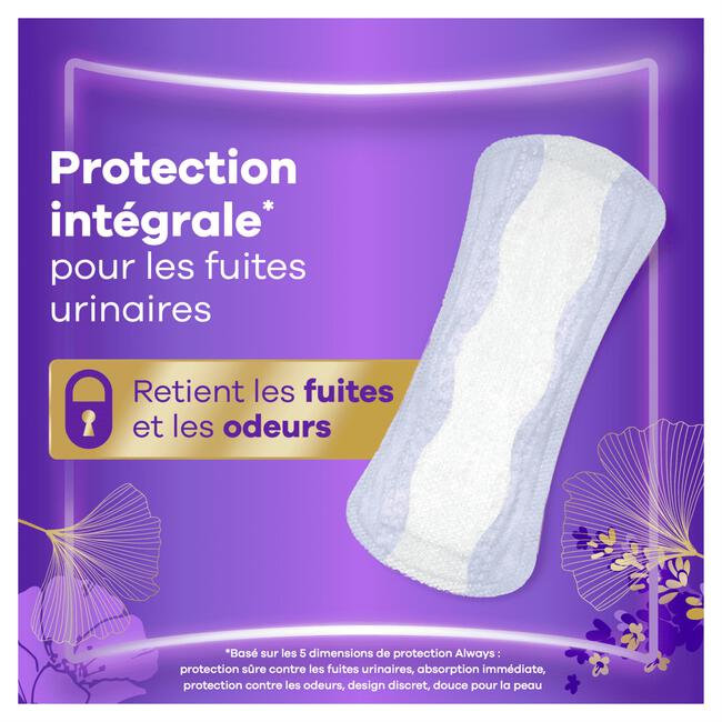 Always Discreet Incontinentie Inlegkruisjes Discreet Long Plus 24 stuks