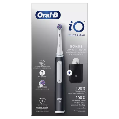 Oral-B iO 3 Clean & Whiten Zwart Elektrische Tandenborstel