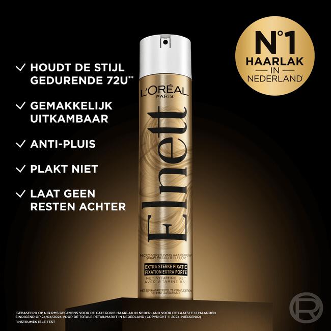 L'Oréal Paris Elnett Satin Extra Sterk Haarspray 200 ML