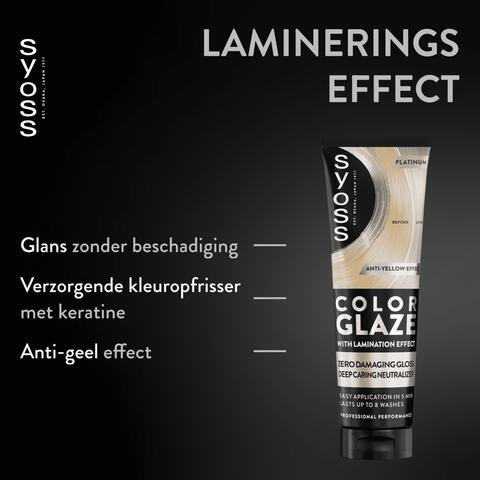 Syoss Color Glaze Platina 130Ml