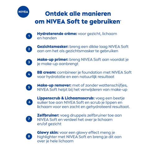 NIVEA Soft Hydraterende Bodycrème 200 ML