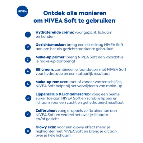 NIVEA Soft Crème Pot 200 ML