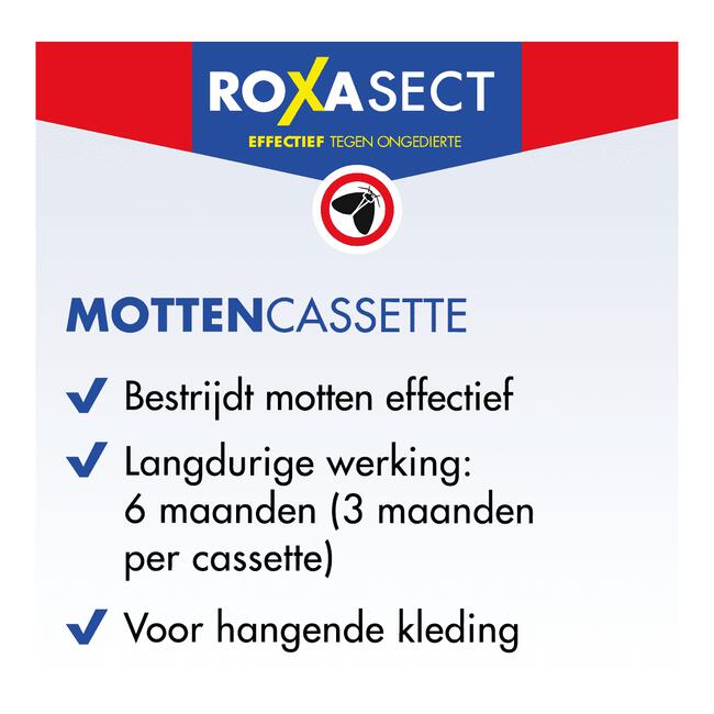 Roxasect Mottencassette 2 stuks