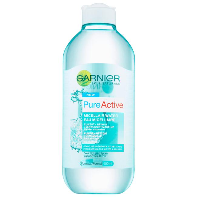 Garnier PureActive Micellair Reinigingswater Gemengde Huid 400 ML