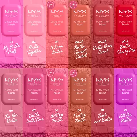 NYX Professional Makeup Buttermelt Blush Butta Cherry Pop