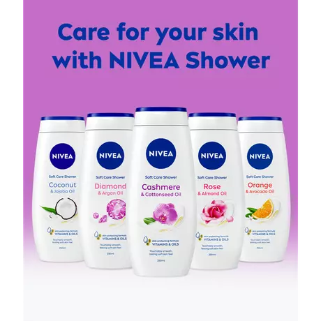 NIVEA Cashmere & Cotton Seed Oil Caring Shower Gel 250 ML