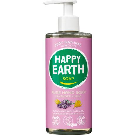 Happy Earth 100% Natuurlijke Lavender Ylang Handzeep 300 ML