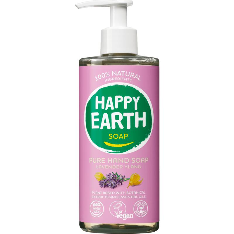 Happy Earth 100% Natuurlijke Lavender Ylang Handzeep 300 ML