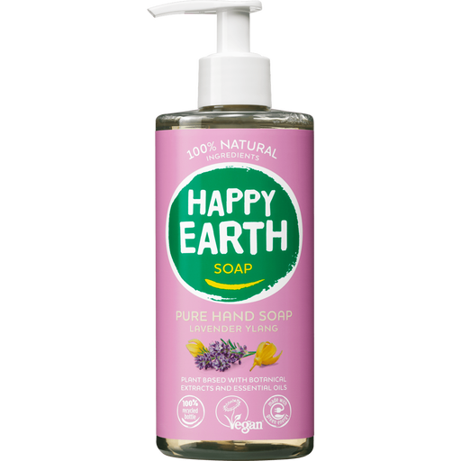 Happy Earth 100% Natuurlijke Lavender Ylang Handzeep 300 ML
