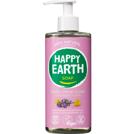 Happy Earth 100% Natuurlijke Lavender Ylang Handzeep 300 ML