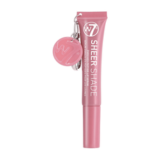 W7 Key Ring Sheer Shade Enriched Peptide Lip Gloss Dusk Petal