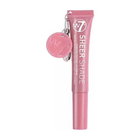 W7 Key Ring Sheer Shade Enriched Peptide Lip Gloss Dusk Petal
