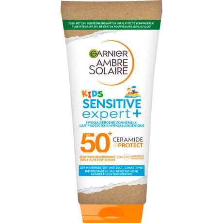 Garnier Ambre Solaire Kids Sensitive Expert Hypoallergene Zonnebrandmelk SPF50 175 ML