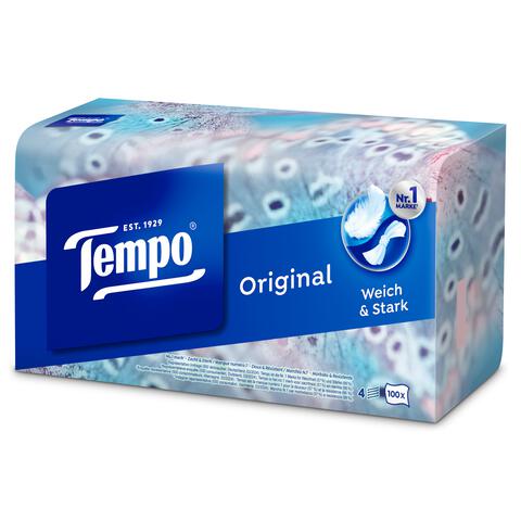 Tempo Original Box 4-Laags Zakdoekjes 100 stuks