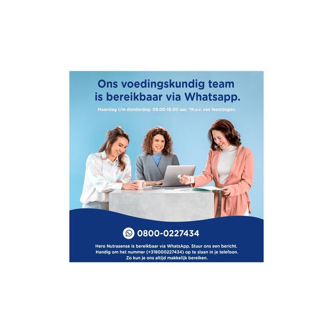 Hero Nutrasense Classic Zuigelingenvoeding 1 (0-6m) met melkvet 700 GR