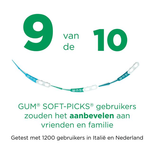 GUM Soft-Picks 100 EA |