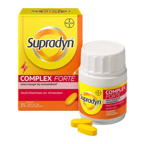 Supradyn Complex Forte Multivitamine Voor Extra Energie 35 Tabletten