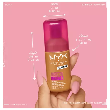 NYX Professional Makeup Make 'EM Wonder Foundation 32 Capuccino