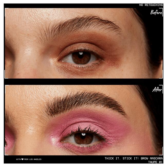 NYX Professional Makeup Thick It. Stick It! Wenkbrauwmascara 1 Taupe